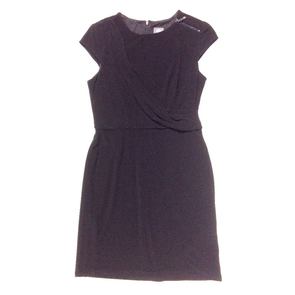 Vince Camuto Black sheath dress size 12 LBD